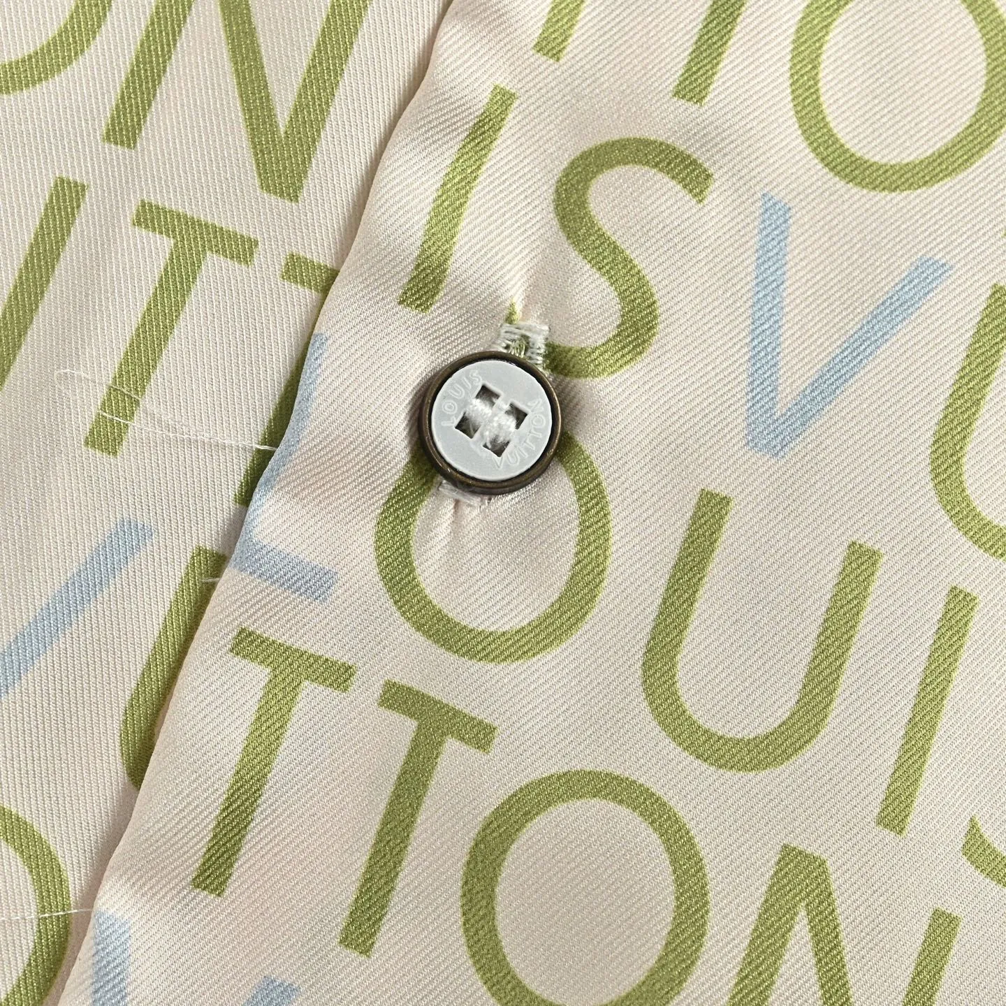 Louis Vuitton/Louis Vuitton full-print letter set short-sleeved shirt